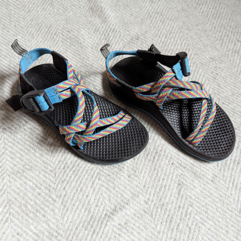 Kids Chaco Sandals - Rainbow Straps